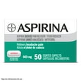 thumbnail image 4 of Aspirina Pain Reliever, 500mg Aspirin Medicine, Headache Relief, 50 Count, 4 of 10