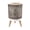 Color 3, variant on Beach Small Trash Can with Lid Nautical Coastal Helm Sailboat Lighthouse Anchor Vintage 1.8 Gallon Dog Proof Trash Can Round Garbage Can Waste Bin Wastebasket for Bathroom Bedroom Living Room