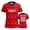 Deep Red, variant on Soccer Jerseys For Women Customizable National Team Jersey Personalized Name And Number Football Shirt Breathable Quick Dry Sports Top For Fans Matches And Training
