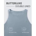 thumbnail image 3 of CRZ YOGA Womens Butterluxe Double Lined Cropped Tops Racerback Tanks Sleeveless Casual Workout Crop Shirts, 3 of 5