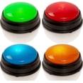 thumbnail image 1 of Quiz Buzzers - Set of 4 light and sound buzzers for pub quiz games, 1 of 5