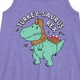 thumbnail image 2 of Instant Message - Turkeysaurus Rex - Toddler & Youth Girls A-line Dress, 2 of 5