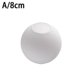 thumbnail image 1 of Matte White Globe Glass Lamp Shade Replacement Round Light Cover Fix - JA, 1 of 5