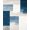 Blue Grey Ivory, Pattern 1, variant on ODIKA 8'x10' Washable Area Rug Non-Slip Chair-Friendly Mat Livingroom Abstract Brushstroke Watercolor Blocks Neutral Grey for Dining Room, Large Office, Lounge