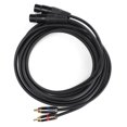 thumbnail image 2 of JORINDO Cable dual XLR hembra a RCA dual Cable de micrófono XLR a RCA Cable de micrófono de conexión de audio estéreoJD6053‑3m, 2 of 8