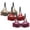 Gold, variant on 3 Pack Lace Bras for Women Plus Size Underwire Push Up Everyday Bra Comfortable Push Up Full Coverage Bralettes for Big Breast XXXXXL White