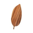 thumbnail image 4 of Fancyes Leaf Shaped Wooden Tray Plate Decorative Tray Home Decor Serving Tray Tea Tray for Food Coffee Table Eating Restaurant Snacks 38cmx15cmx2cm, 4 of 8