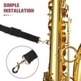 thumbnail image 3 of OULII Polyester Red Saxophone Neck Strap with Easy Attachment for Alto and Tenor Sax, 3 of 6