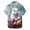 Multicolor#4, variant on Mens Spring Shirts Happy Easter Day Rabbit Eggs Print Button Down Shirt Short Sleeve Hawaiian Beach Party Tops Lightning Sales Multicolor XL
