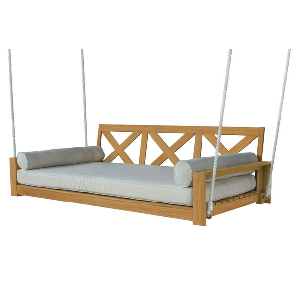 Gardens Ashbrook 3 Persons Porch Swing, Twin Bed Porch Swing Dimensions In Feet
