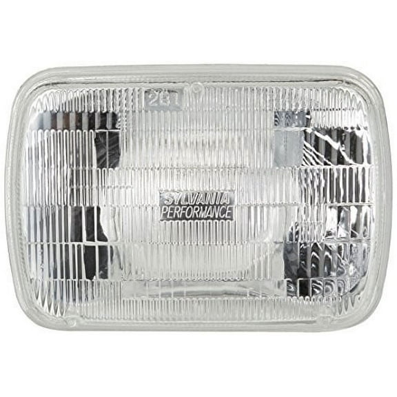 SYLVANIA H6054 SilverStar High Performance Halogen Sealed Beam Headlight 142x200