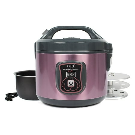 NEX NE-KF20C professional black garlic fermenter with one touch automatic operation grogram, compact size - Purple Gold Color