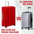 thumbnail image 3 of CIMAXIC Luggage Bag Cover Red 1Pack 33.5 x 26.8 In, 3 of 6
