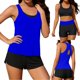 thumbnail image 1 of Trajes de baño para mujer, moda de primavera para mujer, conjunto de bikini de color liso, trajes de baño para mujer, trajes de baño para mujer, traje de baño para mujer, trajes de baño de moda de pla, 1 of 9