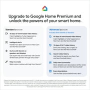 Google Nest Cam Indoor (Wired, 3rd Gen) - Indoor Security Camera with 2K Video - Works with Google Home - With Gemini - Berry