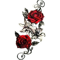 Kokovifyves Beauty Tools Temporary Sleeves Sheets Large Fake Multicolor Full Arm Stickers