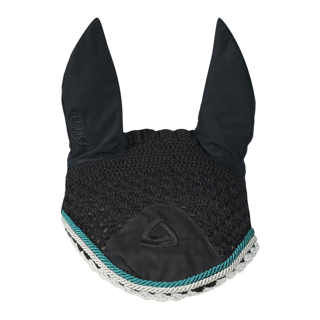 Lettia Honeycomb Collection Fly Bonnet - Black