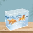 thumbnail image 2 of Small Acrylic Fish Tank Small Clear Aquarium Small Turtle Tank Desktop Betta Fish Tank, 2 of 8