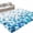 Blue, variant on Hallway Runner Rug 2'x6', Ombre Brown Polka Dot Kitchen Runner Rugs Non-Slip Carpet Mats, Abstract Watercolor Geometric Bedside Rugs Runners Washable Floor Carpet for Bathroom Laundry Room