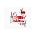 thumbnail image 1 of Polyester Christmas Linen Placemat Insulated Table Mat Napkin Set for Holiday Party Home Dining Decor, 1 of 4