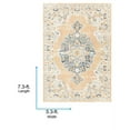 thumbnail image 7 of Livabliss Outdoor Rugs, 5x7 Bodrum Coastal Cream Area Rug for Patio, Porch, Deck, Backyard, Waterproof Indoor Outdoor Carpet (5'3" x 7'3"), 7 of 7