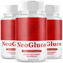 NeoGluco Blood Support Pills Advanced Formula Vitamin Supplement Neo Gluco 180 Capsules