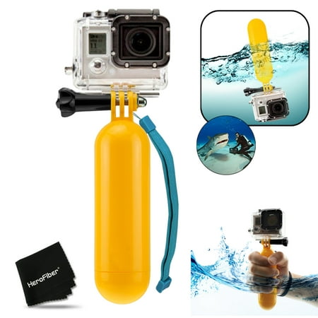 Xtech® Underwater Floating BOBBER Handle for GoPro HERO+, HERO5, HERO4 Hero 4, GoPro HERO3 Hero 3, GoPro Hero3+, GoPro Hero2, and All GoPro HERO
