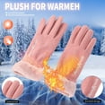 thumbnail image 2 of TERGAYEE Womens Winter Warm Gloves,With Sensitive manipulatescreen Texting Fingers,Fleece Lined Windproof Gloves,Winter Gloves for Women Cold Weather, 2 of 4