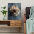 thumbnail image 5 of Boho Dandelion Canvas Print, Nature Inspired Digital Art, Modern Home Wall Decor, 5 of 8