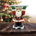 thumbnail image 3 of Naiovety Soporte para golosinas de Papá Noel de Navidad Bandejas de fiesta de Navidad Decoración de de escritorio de Año Nuevo de Navidad Kits de decoración para fiestas Naiovety HA038700-00, 3 of 6