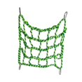 thumbnail image 2 of Hamaca colgante de red para escalar loros, fácil instalación, ligera, de algodón Verde, 2 of 9