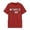 Red, variant on Unisex Graphic Printed T Shirt for Everyday Comfort with Classic Crewneck Design Suitable for Casual Wear and Daily Outfits Top for Women, L, Black