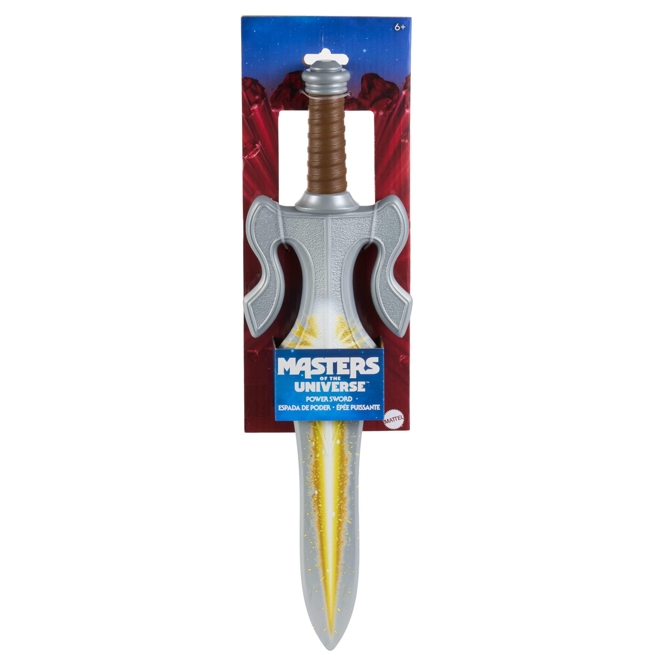 Masters of the Universe Power Sword, MOTU Kids Role Play Plastic 16.75 Inch Movie Toy