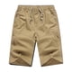thumbnail image 1 of Pantalones cargo finos de verano para hombre: cordón, poliéster, tallas L-XXXXXXL, playa/casual, cintura elástica, 1 of 3