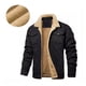 thumbnail image 2 of Abrigo con solapa para hombre con forro grueso de lana Cordei, 2 of 8