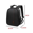 thumbnail image 3 of Estuche para cámara Bolsa de cámara transpirable Digital DSLR Mochila de lente de cámara económica a prueba de golpes para kits de piezas de productos electrónicos, 3 of 7