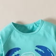 thumbnail image 6 of Toimothcn Toddler Baby Boys Outfit Sets Short Sleeve Casual Hawaiian Crab Printed T Shirts Stretchy Shorts 2Pcs Outfit Sets Soft Loose Summer Clothes Sets Comfy Children'S Clothing, 6 of 9