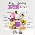 thumbnail image 2 of Pranarom - Rose Regenerative Facial Essential Oil Blend (5ml) - Lavender, Rosehip Seed, Frankincense, and Lemon - 100% Pure Essential Oil for Skincare | USDA and ECOCERT Certified Organic, 2 of 4