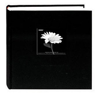 Pioneer Leather Bookbound 200 Slot 5x7 Photo Album, Sewn European