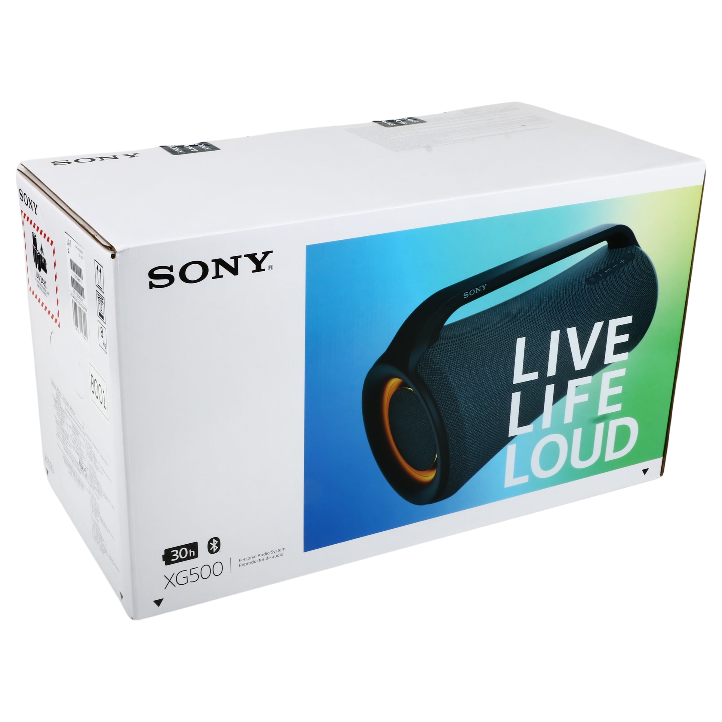 Sony SRS-XG500 MEGA BASS Portable Water Resistant Dustproof Design