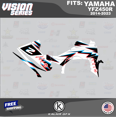 thumbnail image 3 of Kalair GFX Graphics Kit for Yamaha ATV YFZ 450R (2014-2023) Vision Series, 3 of 5