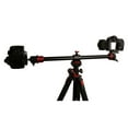 thumbnail image 4 of Barre Horizontale Perche à Selfie Trépied d'Appareil Photo Support Central Multi-Angle Extension Réglable Extensible Tige Croisée avec Système de Verrouillage Luminaires de Studio, 4 of 6