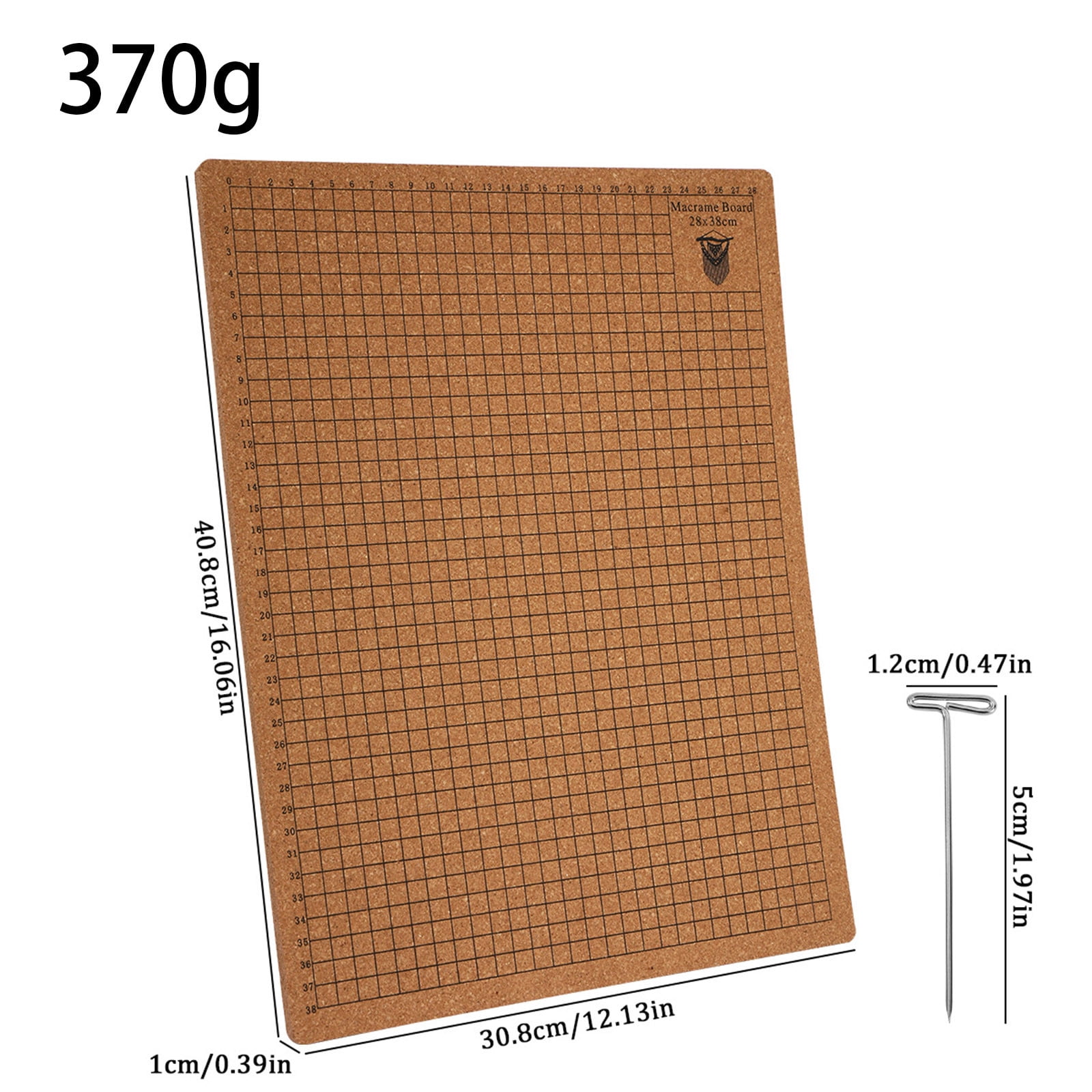 Large Macrame Board Set for Knotting Braiding and Crafting DIY Handmade Bracelets Wigs String Art Projects