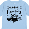 thumbnail image 4 of Inktastic Grandpas Camping Buddy Boys or Girls Long Sleeve Toddler T-Shirt, 4 of 5