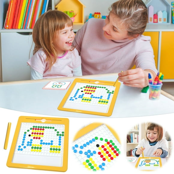 DPTALR Magnetic Pen Drawing Board Puzzle Toy Stimulates Children's And Concentration Puzzle Thinking Training Drawing Board Magnetic Drawing Board For Kids