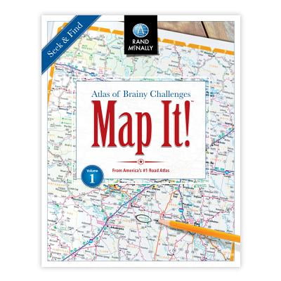 Map It! Seek & Find Atlas of Brainy Challenges : (Best Minecraft Challenge Maps)