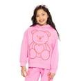 thumbnail image 2 of Valentine's Day Kids Graphic Hoodie from Way To Celebrate, Sizes 4-16, 2 of 8