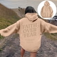 thumbnail image 2 of Hoodie Womens Sweatshirt Oversized Hoodie Women Cropped Hoodie Lightweight Daily Women's Letter Print Hoodies Long Sleeved With Pockets Hoodie, 2 of 7