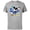 Athletic Heather, variant on Disney Mickey Mouse Holiday Happy Hanukkah Shine Bright - Short Sleeve Cotton T-Shirt for Adults - Customized-Black