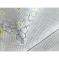 thumbnail image 4 of Ambesonne Hawaiian Quilted Bedspread Set 3 Pcs, Flowers Animal Dots, Queen Size, White and Pale Grey, 4 of 5